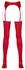 Cottelli Collection Suspender Belt Red S/M with Adjustable Straps