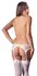 Cottelli Collection Lace Suspender Belt White S/M - Elegant Lingerie Set