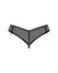 Obsessive Glandez Thong XL/2XL Black Transparent Design