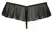 Cottelli Collection G-string with Frills XL Black Pearl Accent