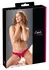 Cottelli Collection Briefs Pearls Red S - Satin Embroidered Open Design