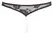 Cottelli Collection Floral Lace Pearl String Black XL