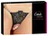 Cottelli Collection Embroidered String M/L with Rhinestones, Black