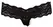Cottelli Collection Floral Lace Intimate String Black L with Pearl Detail