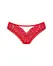 Obsessive Chilisa Panties XL/2XL Floral Lace, Red, Decorative Heart