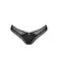 Obsessive Medilla Lace Thong XL/2XL Black - Eyelash Lace & Comfort
