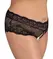 Cottelli CURVES Panties XL Black Lace with Decorative Pearl Detail