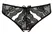 Cottelli Collection Black Lace Briefs L with Decorative Cut-Outs
