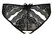 Cottelli Collection Black Lace Crotchless Briefs M - Elegant Openwork Design