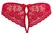 Cottelli Collection Lace Briefs S - Elegant Floral Open Style, Black