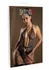 Svenjoyment Wetlook and Fishnet Bodysuit Black Adjustable Halter S/M