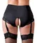Cottelli Collection Open Crotch Briefs 3XL with Adjustable Suspenders