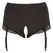 Cottelli Collection Open Suspender Briefs 2XL with Lace and Adjustable Straps