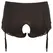 Cottelli Collection Open Suspender Briefs 2XL with Lace and Adjustable Straps