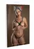 Daring Intimates Wetlook 2-Piece Set Open Cup Bra & Crotchless Panty
