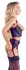 Cottelli Collection Lace & Velvet Shelf Bra Set 85C/XL - Elegant 3-Piece Set