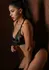 Daring Intimates Wetlook Bra With Zipper - Shiny Black, Adjustable Fit