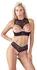 Cottelli Collection Shelf Bra Set 80B/M Lace Details Black