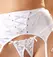 Cottelli Collection Shelf Bra Lingerie Set White 85C/L Satin & Lace