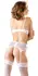 Cottelli Collection Shelf Bra Set White Lace 80B/M Adjustable Straps