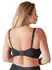 Cottelli Collection Shelf Bra 95F - Padded Push-Up, Black