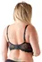 Cottelli Collection Shelf Bra Lace 90D Black - Floral Lace, Adjustable Straps