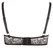 Cottelli Collection Shelf Bra Lace 90D Black - Floral Lace, Adjustable Straps