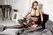 Cottelli Collection 3-Piece Lace Shelf Bra Set with Choker 75B/S Black