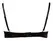 Cottelli Collection Shelf Bra Black 85B with Embroidered Detailing