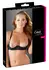 Cottelli Collection Shelf Bra Black 75A Adjustable Embroidered Model