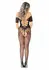 Leg Avenue Off the Shoulder Lace Bodystocking Black One Size