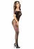 Leg Avenue Off the Shoulder Lace Bodystocking Black One Size