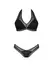 Obsessive Medilla Lingerie Set Black Lace XL/2XL Adjustable Fit
