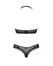 Obsessive Medilla Lingerie Set Black Lace XL/2XL Adjustable Fit