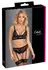 Cottelli LINGERIE Lace & Powernet Bra and Suspender Thong Set Black XL
