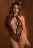 Leopard Kitty Cat Roleplay Set - Adjustable Bodysuit with Ears, Stretch Fabric