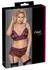 Cottelli Curves Pearl Lace Bra Set XL/2XL - Floral Two-Tone Design