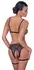 Cottelli LINGERIE Glamour Strappy Set with Removable Chains, Size L