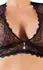 Cottelli Collection Lace Bralette & Suspender Set Black 3XL