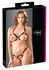 Cottelli Collection Open Style Lace Bra Set Red M/L
