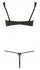 Cottelli Collection Bra Set Minimalistic L with Embroidered Details