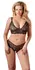 Cottelli Collection Lingerie Set Black Lace 4XL Adjustable Straps