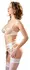 Cottelli Collection White Bra Set 85B/L with Embroidered Mesh & Lace Details
