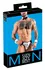 Svenjoyment Jock Briefs Set with Cuffs & Bow Tie, Black, Size M