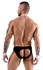 Svenjoyment Jock Briefs Set with Cuffs & Bow Tie, Black, Size M