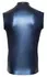 NEK Men's Sleeveless Shirt Blue 2XL Metallic Matte Finish