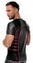 NEK Men’s Short-Sleeve Shirt Black/Red 2XL Mesh Panel Stretch Fit