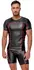 NEK Men’s Short-Sleeve Shirt Black/Red 2XL Mesh Panel Stretch Fit