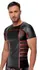 NEK Men's Shirt Black/Red XL - Matte Finish & Mesh Insert Design