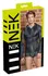 NEK Men’s Long Sleeve Hooded Shirt Snake Pattern S Black